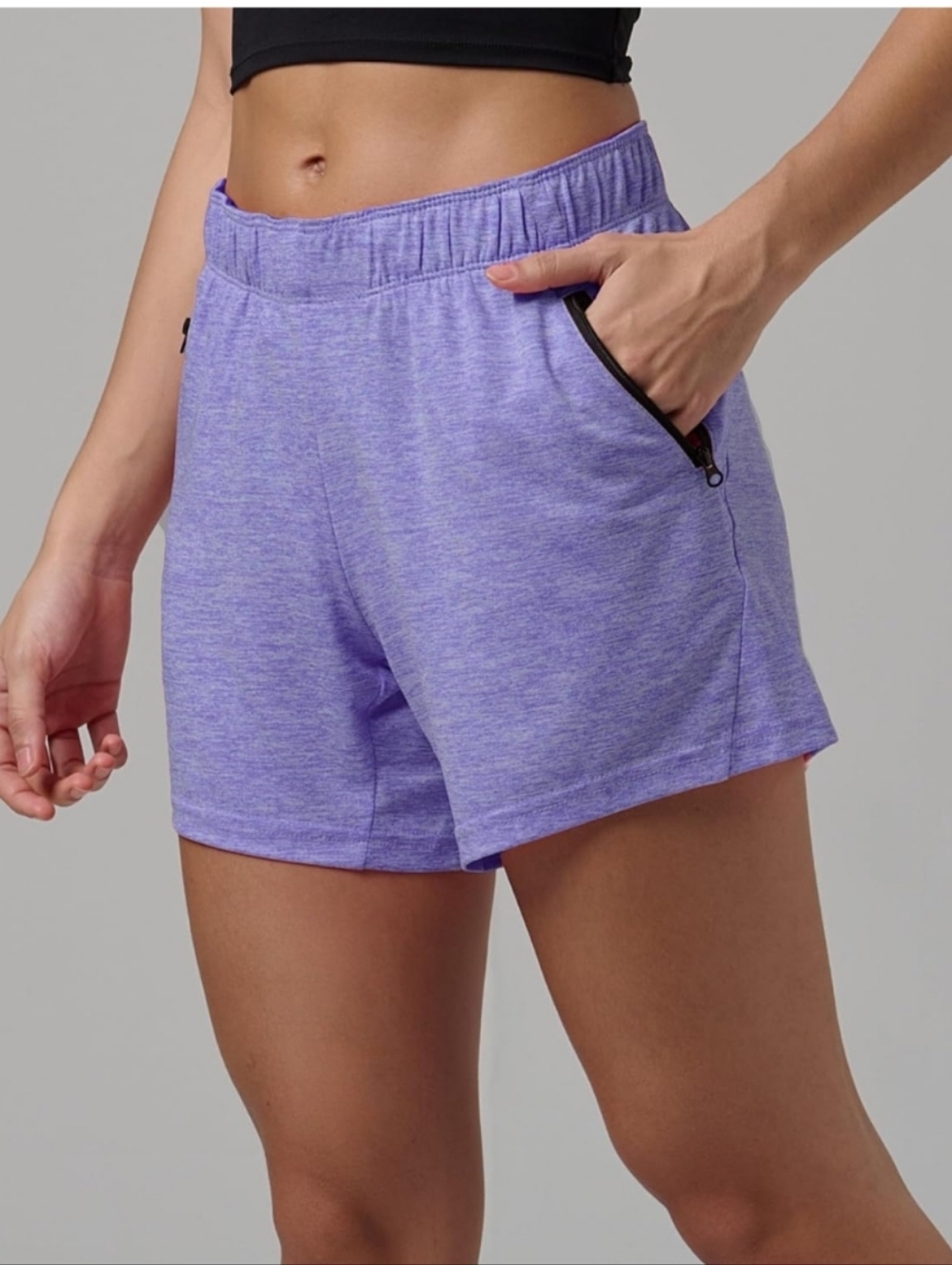 Liberty Pro Purple Heathered Athletic Shorts - Size Large (EUC) - Picture 11 of 11